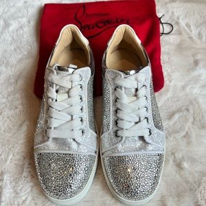 Louboutin Junior Strass Womens Sneaker
